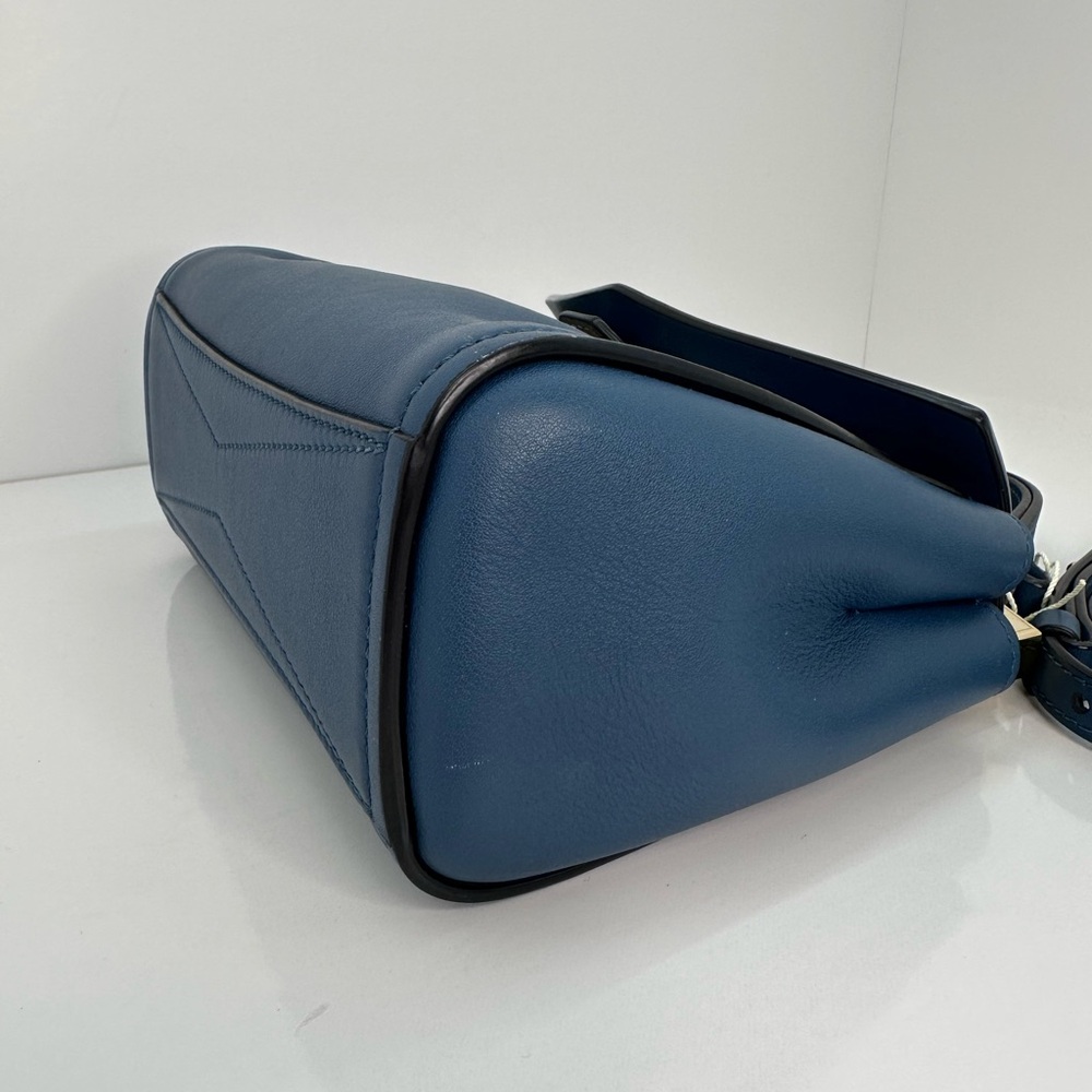 Sold❌Givenchy Blue HOST PICK 🎉and Gold Mini Bag with Structured Design - Picture 11 of 15